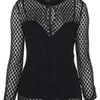 Alice By Temperley Davis Top in Black - Lyst