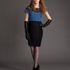 Alice By Temperley Vanessa Top in Blue (blue/black) - Lyst