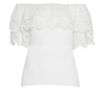 Alice By Temperley Esmeralda Top in White (ivory) - Lyst