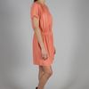 A.p.c. Smocked Dress in Orange - Lyst