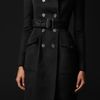 Burberry Prorsum Wool and Cashmere Top Coat in Black - Lyst