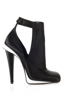 Fendi Fw Victorian Satin Bootie - Lyst