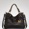 Michael Kors Michael Tote Tristan Large in Black - Lyst