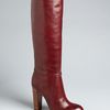 Michael Kors Kors Tall Platform Boots Aila in Red (bordeaux) - Lyst