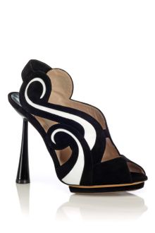 Nicholas Kirkwood Prespring Cone Heel Slingback Sandal - Lyst