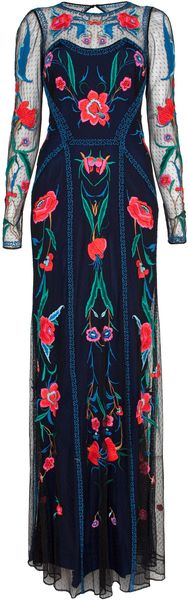 Temperley London Long Eliah Flower Show Dress - Lyst