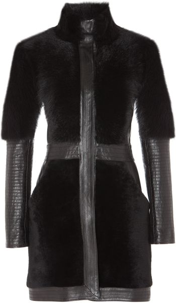 Temperley London Odele Coat in Black - Lyst