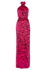 Temperley London Long Dianthus Dress