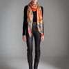Temperley London Wing Scarf in Beige (red mix) - Lyst
