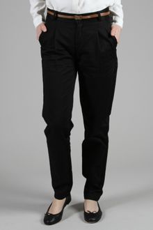 Vanishing Elephant Chapman High Waisted Belted Chinos - Lyst