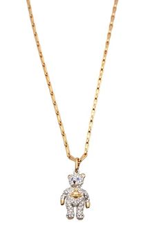 Vivienne Westwood Teddy Necklace - Lyst