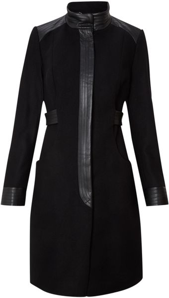 Whistles Floretta Funnel Coat - Lyst