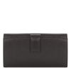 Alexander Mcqueen Black City Leather Skull Charm Wallet in Black - Lyst