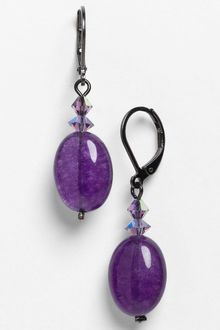 Dabby Reid  Semi-Precious Crystal Drop Earrings - Lyst