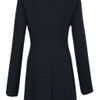 French Connection Arlo Wool Long Sleeved Pinch Waist Coat in Blue (navy) - Lyst