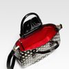 Kate Spade Sylvie Patent Leather Satchel in Black (black/ beige) - Lyst