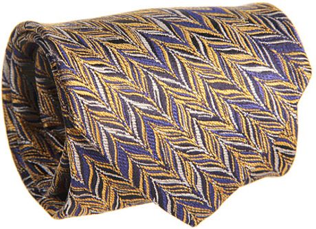 Missoni Feathered Zigzag Tie in Multicolor (y) - Lyst