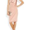 Notte By Marchesa Embellished Silk Jersey Dress in Pink (blush) - Lyst