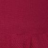 Red Valentino Ribbed Knit Wool Top in Red - Lyst