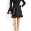 Stella Mccartney Angela Embossed Stretchcrepe Dress in Black - Lyst