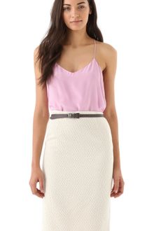Tibi Silk Racer Back Camisole - Lyst
