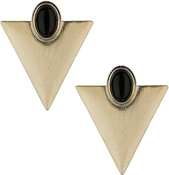 Topshop Triangle Earrings