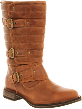 Ugg Tatum Calf Boot Chestnut Leather - Lyst