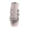 Alexander Mcqueen Ankle Boots in Silver (l) - Lyst