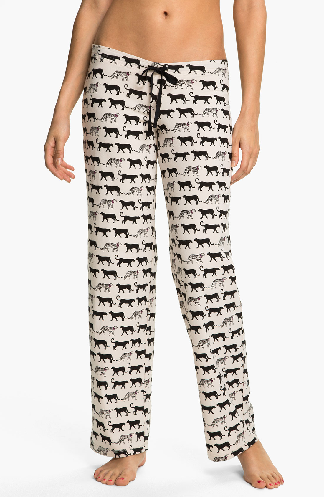 cheetah print pajama pants