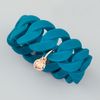 Marc By Marc Jacobs Wide Rubber Katie Turnlock Bracelet  in Blue (teal) - Lyst