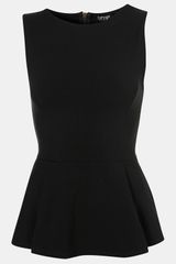 Topshop Peplum Tank