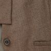 Vanessa Bruno Collarless Jacket in Beige (oatmeal) - Lyst