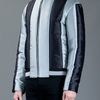 Balenciaga Paneled Jacket in Silver for Men (grey) - Lyst