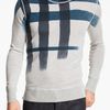Burberry Brit Check Sweater in Gray for Men (pale grey melange) - Lyst