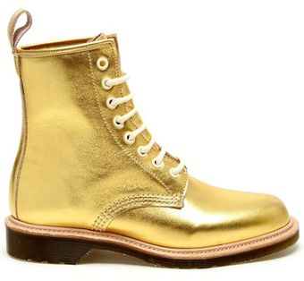 Dr. Martens Metallic Nappa Leather Boot - Lyst