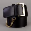 Mcq By Alexander Mcqueen Leather Belt in Black - Lyst