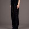 Balmain Brocade Wide Leg Trouser in Blue - Lyst