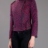 Christopher Kane Biker Jacket in Brown (red) - Lyst