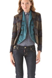 DSquared2 Double Deany Blazer with Cold Vest - Lyst