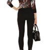 Karen Millen Snake Print Cardigan in Brown (multi-coloured) - Lyst