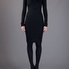Mcq By Alexander Mcqueen Beaded Shoulder Dress in Black - Lyst