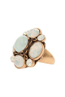 Oscar de la Renta Medieval Multi Stone Ring - Lyst