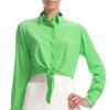Rag & Bone Daisy Shirt in Green (poison green) - Lyst
