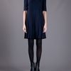 Sonia By Sonia Rykiel Pleated Dress in Blue (navy) - Lyst