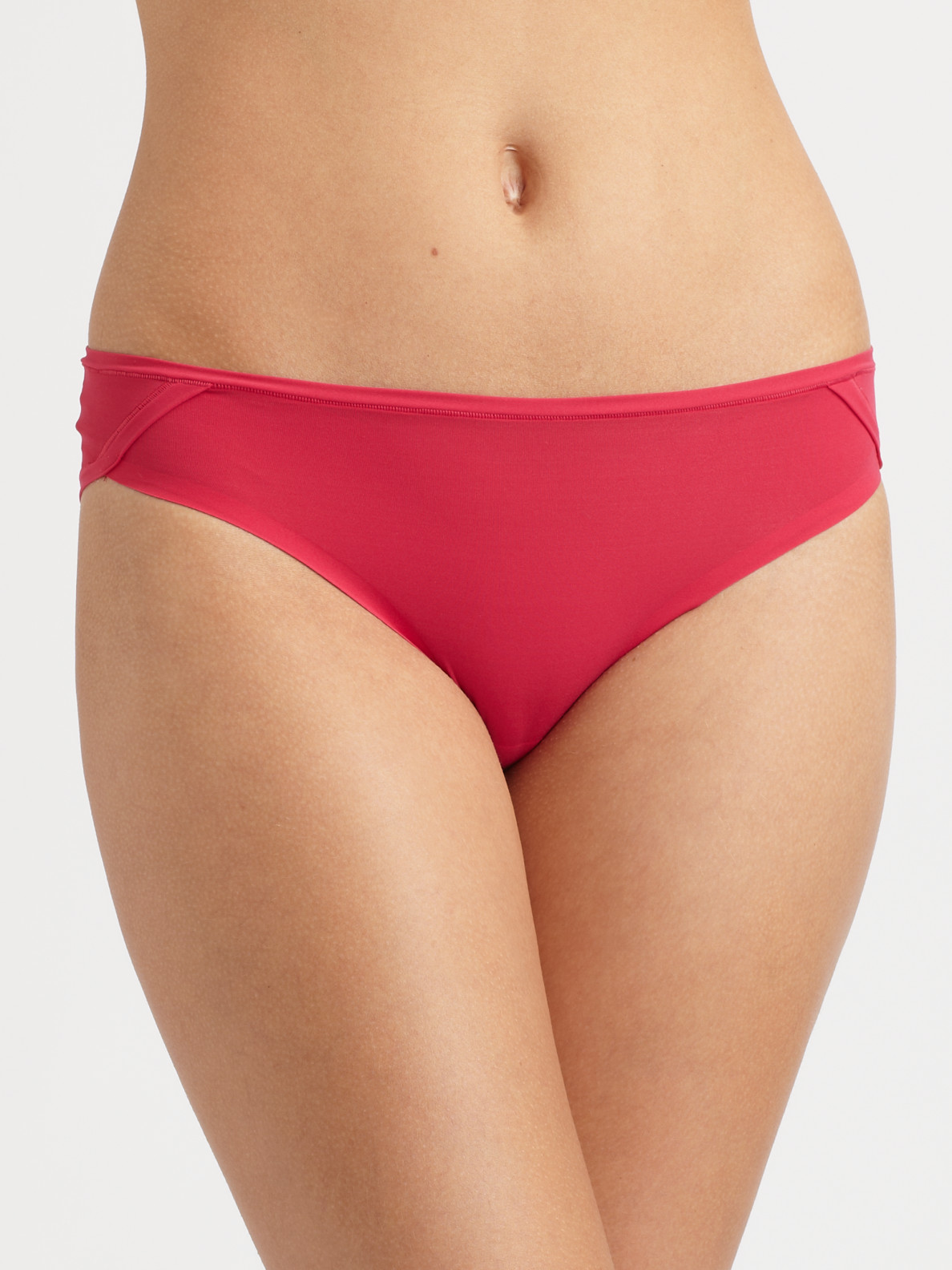 Spanx Lowrise Bikini In Pink Cranberry Lyst