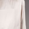 Vince Knit Sleeve Tshirt in Beige - Lyst