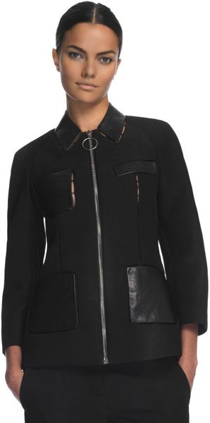 Alexander Wang Zipper Tailored Jacket - Lyst