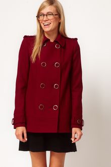 ASOS Collection Asos Pea Coat - Lyst