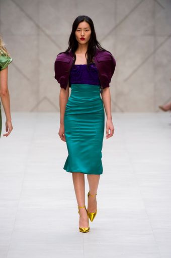 Burberry Prorsum Spring 2013 Runway Look 42 - Lyst