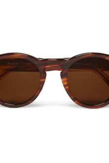 Illesteva Leonard Round-Frame Acetate Sunglasses - Lyst